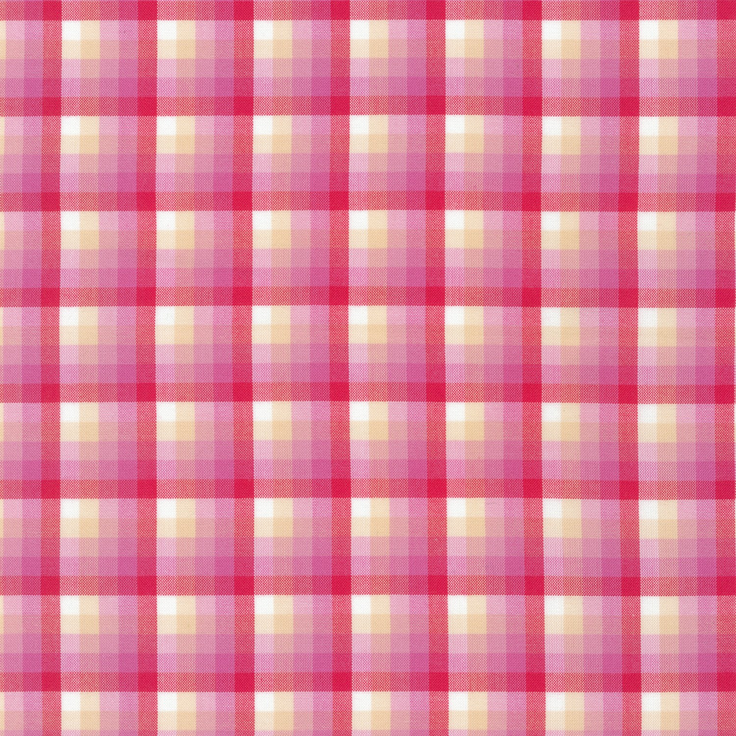 AZH20529-377 Kitchen Window Wovens Plaid Watermelon - Image 1