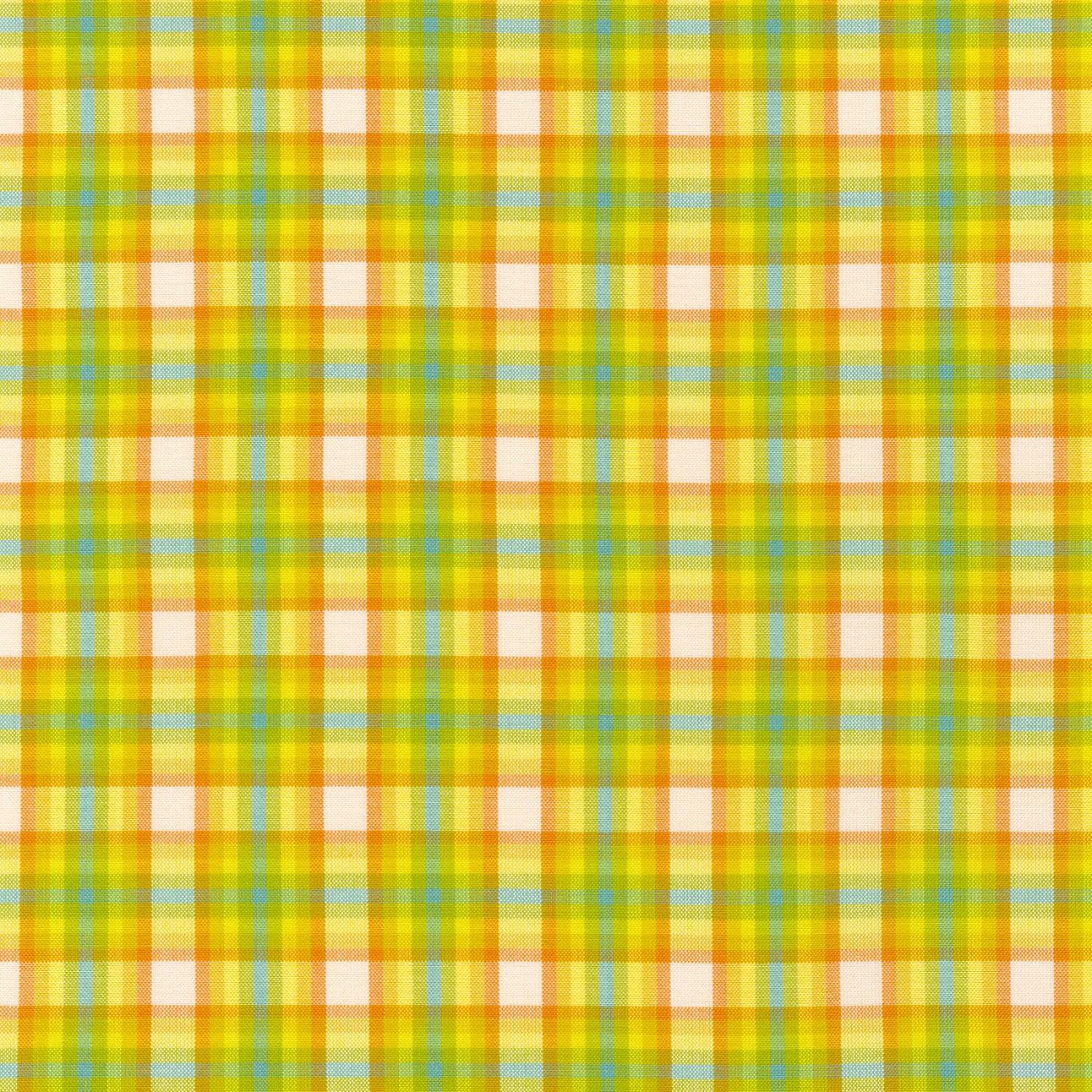 AZH20531-141 Kitchen Window Wovens Plaid Saffron - Image 1