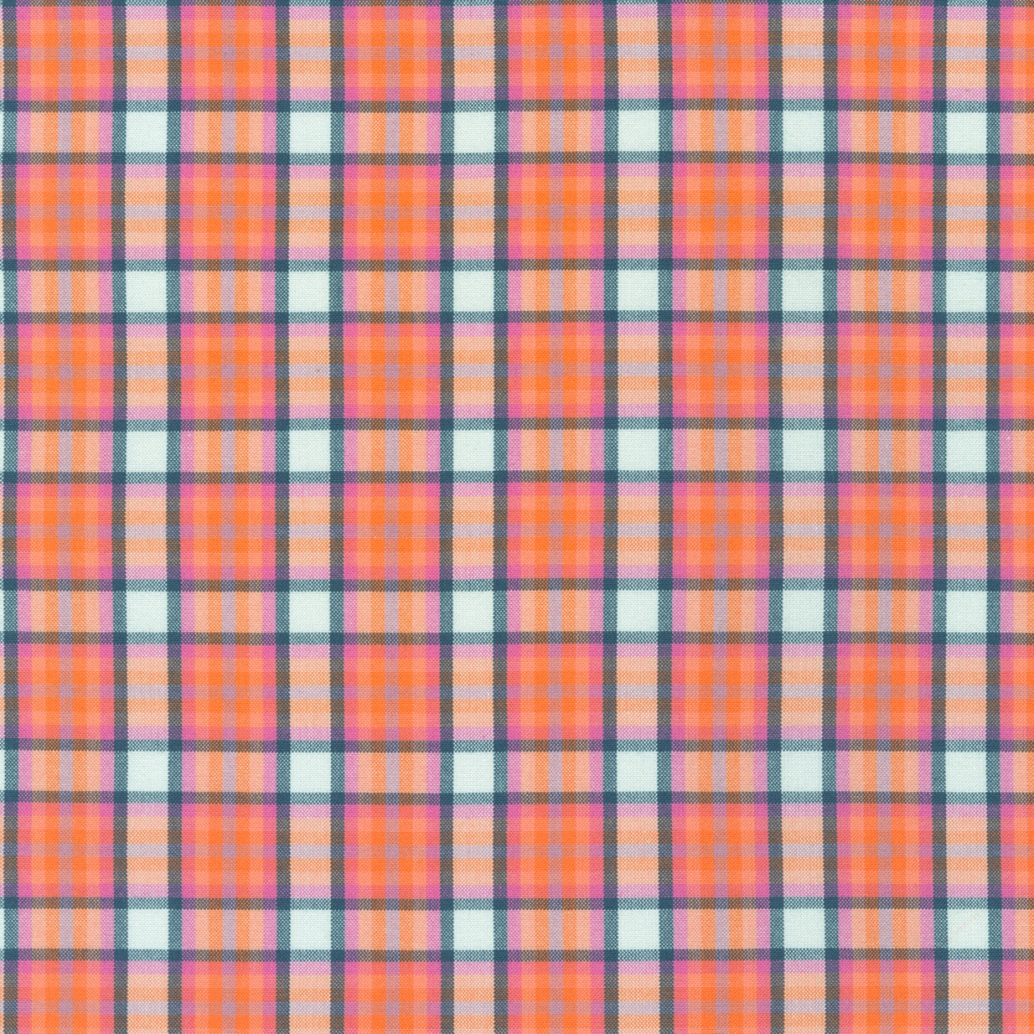 AZH20531-150 Kitchen Window Wovens Plaid Salmon - Image 1