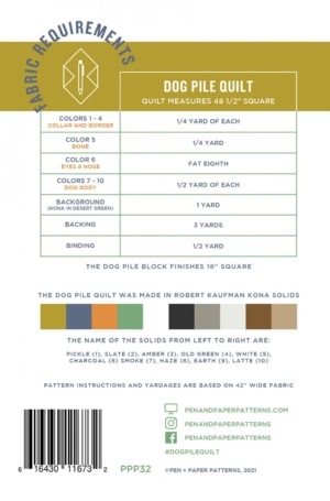 Dog Pile Quilt Pattern - Image 2