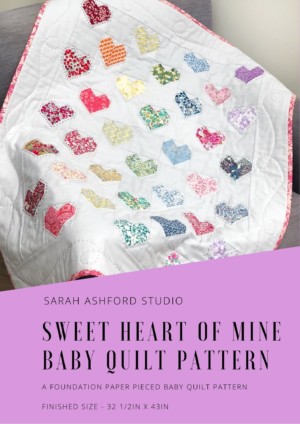 Sweet Heart of Mine Baby Quilt Pattern