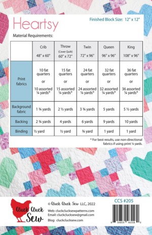 Heartsy Quilt Pattern - Image 2