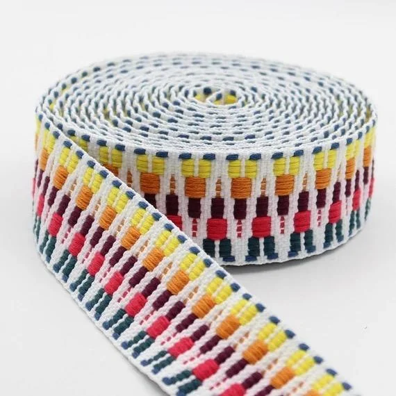 EthnicZIG 38mm Rainbow Zig-Zag Multi - Image 1