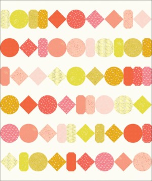 Modern Handcraft Beads Throw Quilt Fabric Kit - Image 2