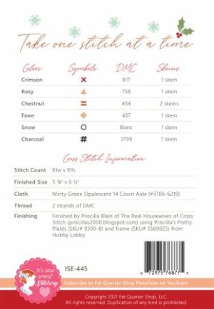 Oh Deer Cross Stitch Pattern - Image 2