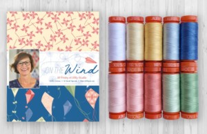 On The Wind By Jill Finley Aurifil 50wt Cotton Thread Set