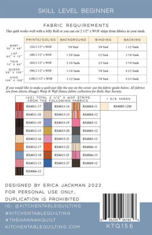 The Hannah Quilt Pattern - Image 2