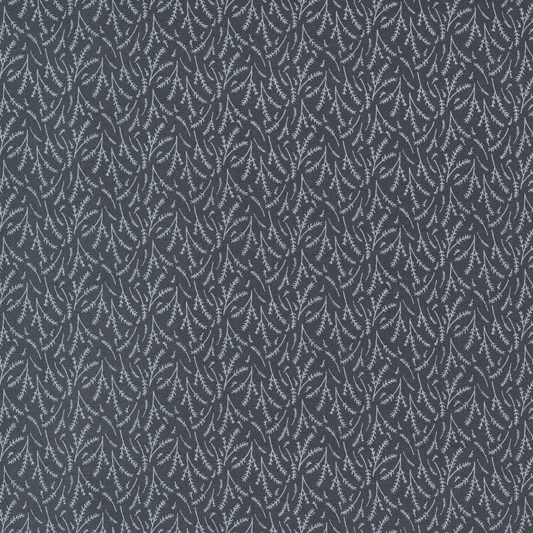 43126 13 Midnight In The Garden Herb Garden Charcoal - Image 1