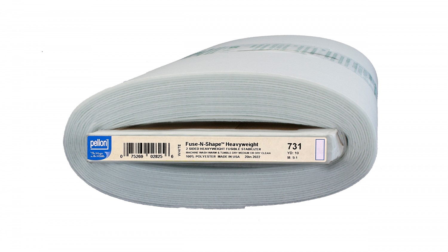 731P-10YD Pellon 731 Fuse n Shape Heavyweight Fusible Stabilizer - Image 1