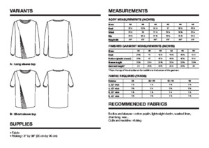 Clochette Top Pattern - Image 3