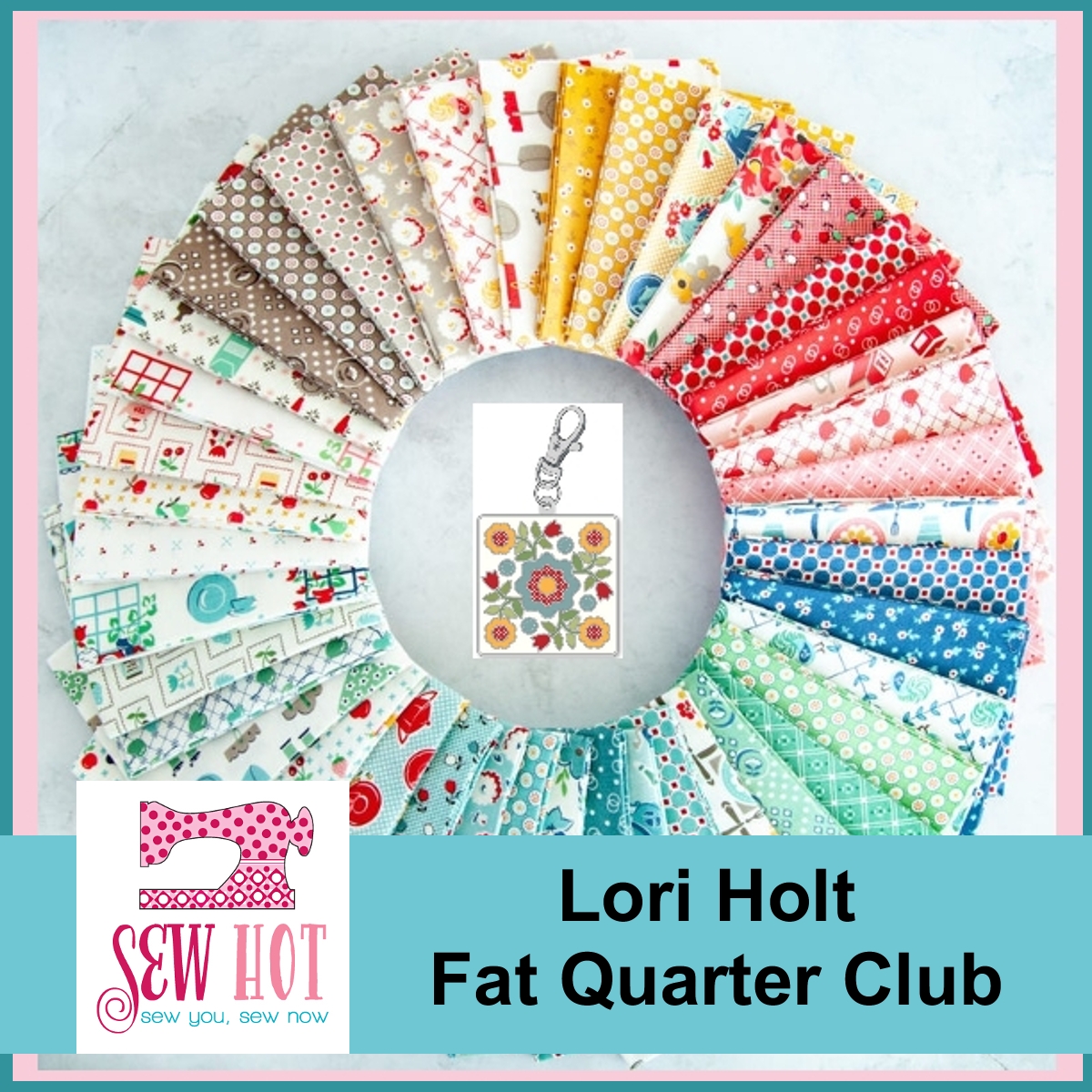 Support Group Quilt Kit, Featuring Stitch by Lori Holt