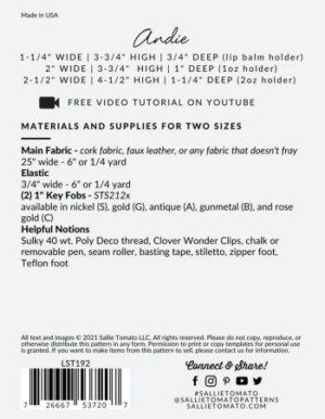 Andie Pattern - Image 2