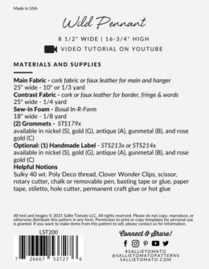 Wild Pennant Pattern - Image 2