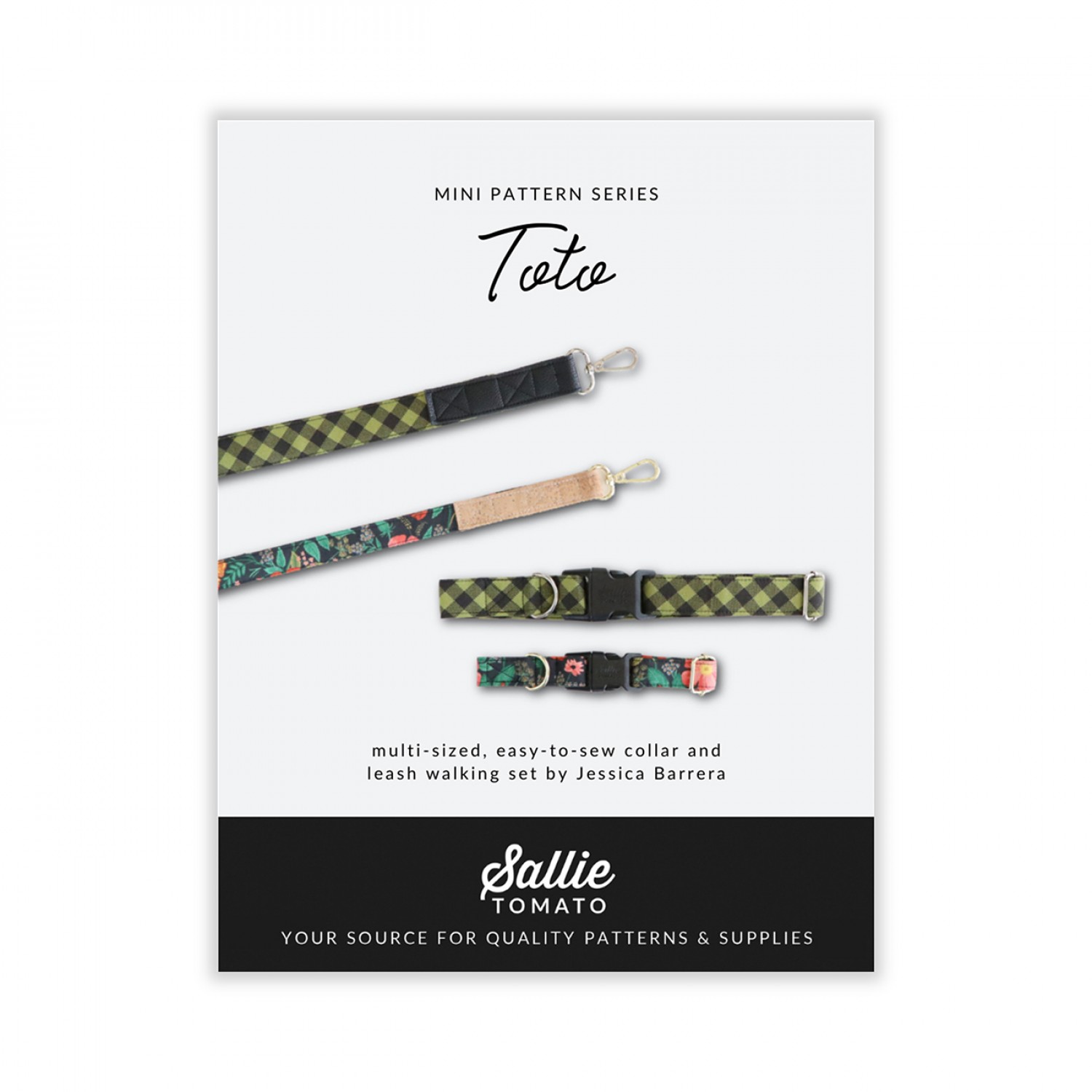 LST228 Toto Collar & Leash Pattern - Image 1
