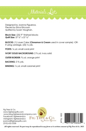 Harvest Stars Quilt Pattern - Image 2