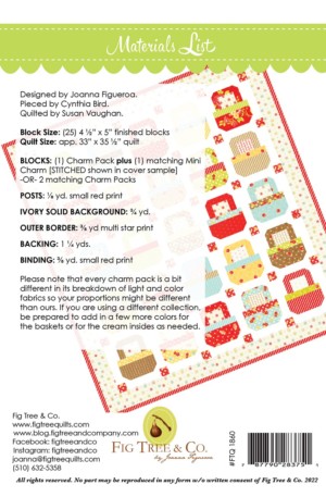 A Tisket A Tasket Quilt Pattern - Image 2