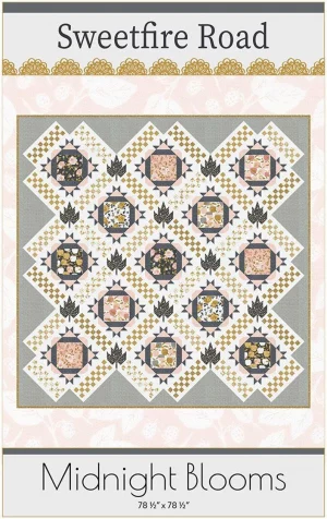 Midnight Blooms By Sweetfire Road Quilt Pattern