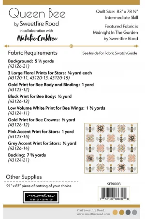 Queen Bee By Sweetfire Road Quilt Pattern - Image 2