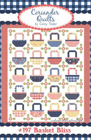 CQP197 Basket Bliss Quilt Pattern - Image 1