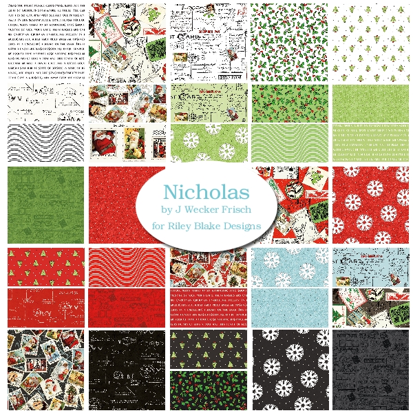 FQBs_3-901 Nicholas Fat Quarter Bundle - Image 1
