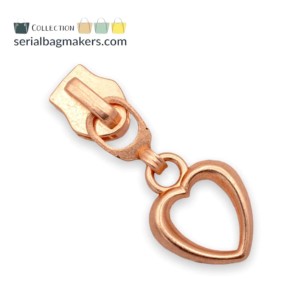 Serial Bagmakers #5 Zip Sliders - Heart Style - Image 5