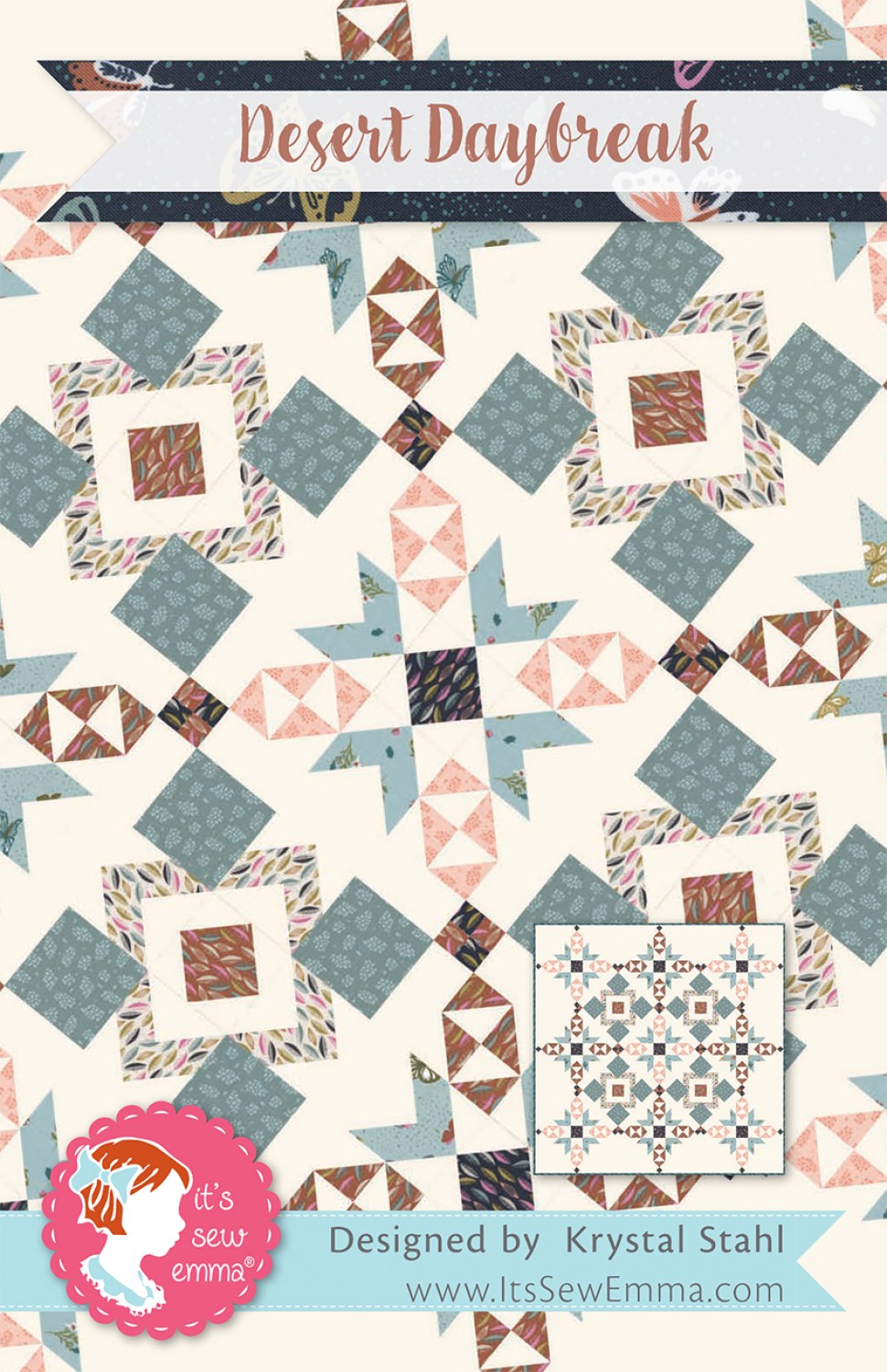 ISE-263 Desert Daybreak Quilt Pattern - Image 1