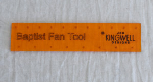 Baptist Fan Quilting Ruler - Image 2