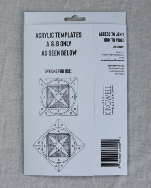 Jen Kingwell Building Blocks Templates 8 Inch - Image 3