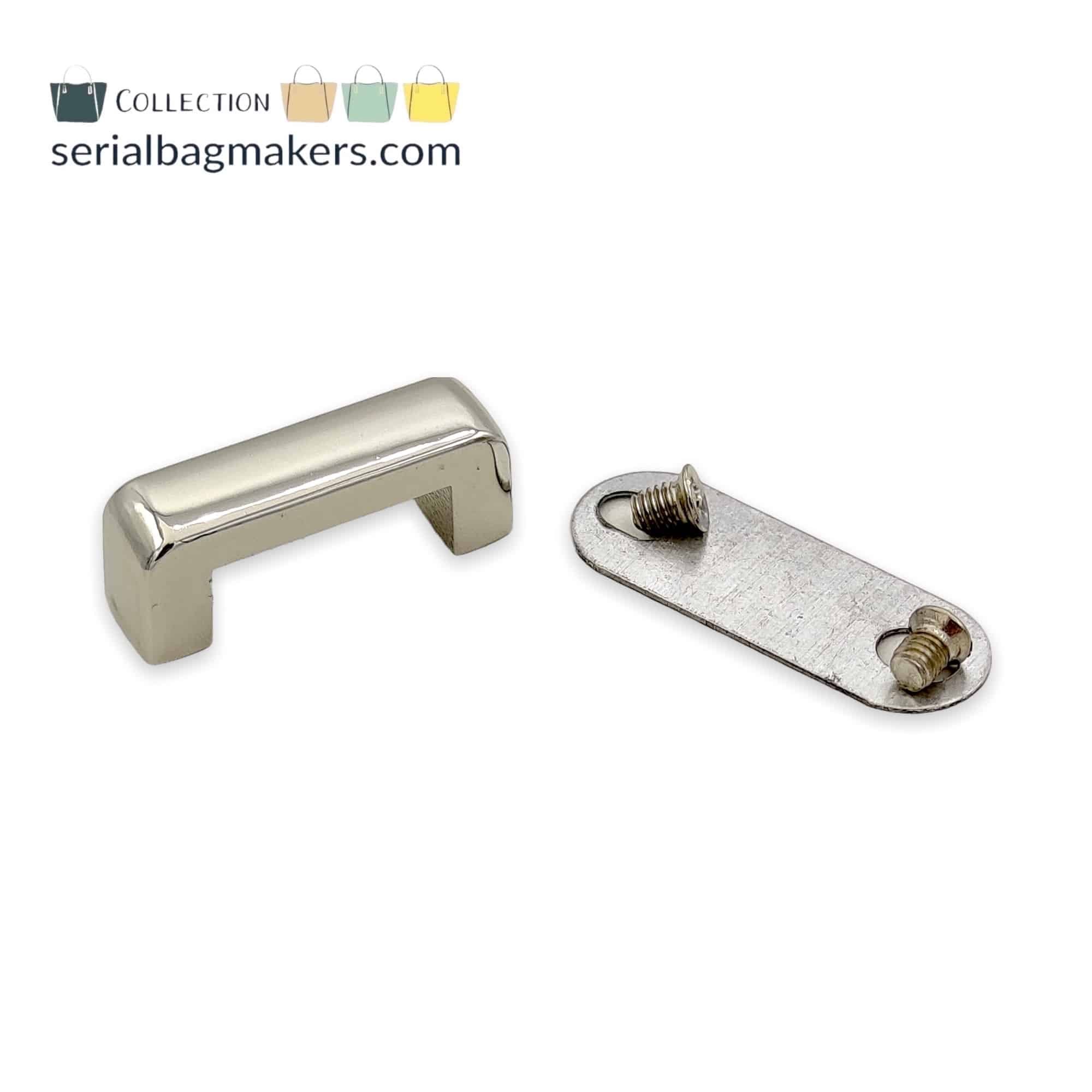 135-1015-nickel Serial Bagmakers Bridge Connector 5/8'' (15mm) Nickel - Image 1