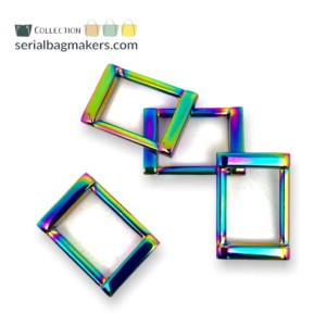 Serial Bagmakers Fancy Rectangular Rings 3/4'' (19mm) - Pkg of 4 - Image 4