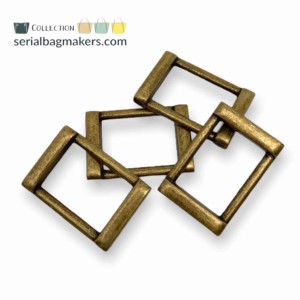 Serial Bagmakers Fancy Rectangular Rings 3/4'' (19mm) - Pkg of 4 - Image 3