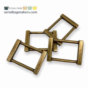 Serial Bagmakers Fancy Rectangular Rings 1'' (25mm) - Pkg of 4 - Image 3