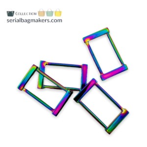 Serial Bagmakers Fancy Rectangular Rings 1 1/4'' (32mm) - Pkg of 4 - Image 4