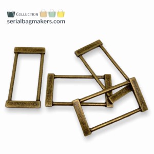 Serial Bagmakers Fancy Rectangular Rings 1 1/2'' (38mm) - Pkg of 4 - Image 3