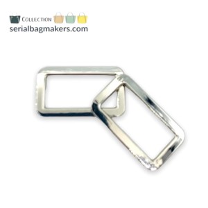 Serial Bagmakers Sleek Rectangular Rings 1'' (25mm) - Pkg of 2 - Image 4