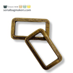 Serial Bagmakers Sleek Rectangular Rings 1'' (25mm) - Pkg of 2 - Image 3