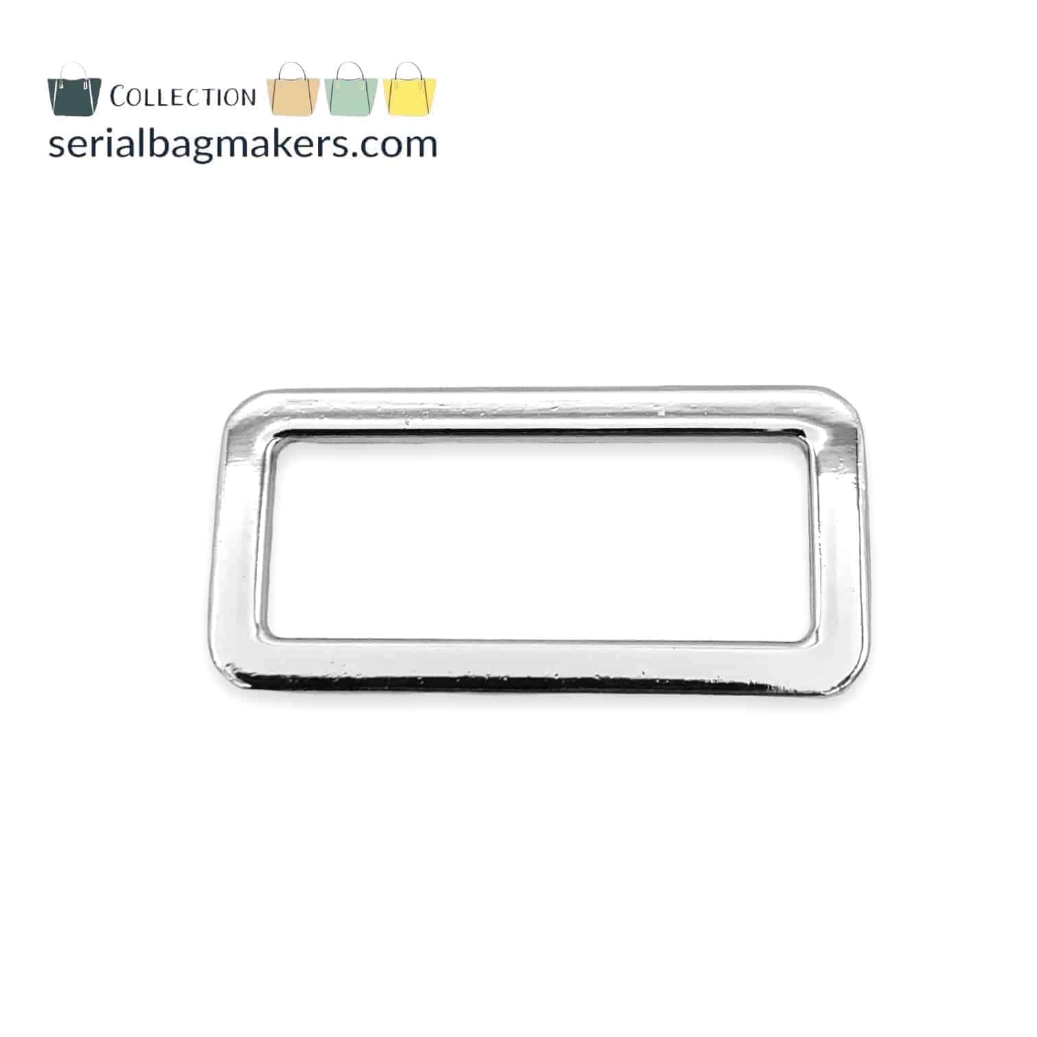 140-3032-hero Serial Bagmakers Sleek Rectangular Rings 1 1/4'' (32mm) - Pkg of 2 - Image 1