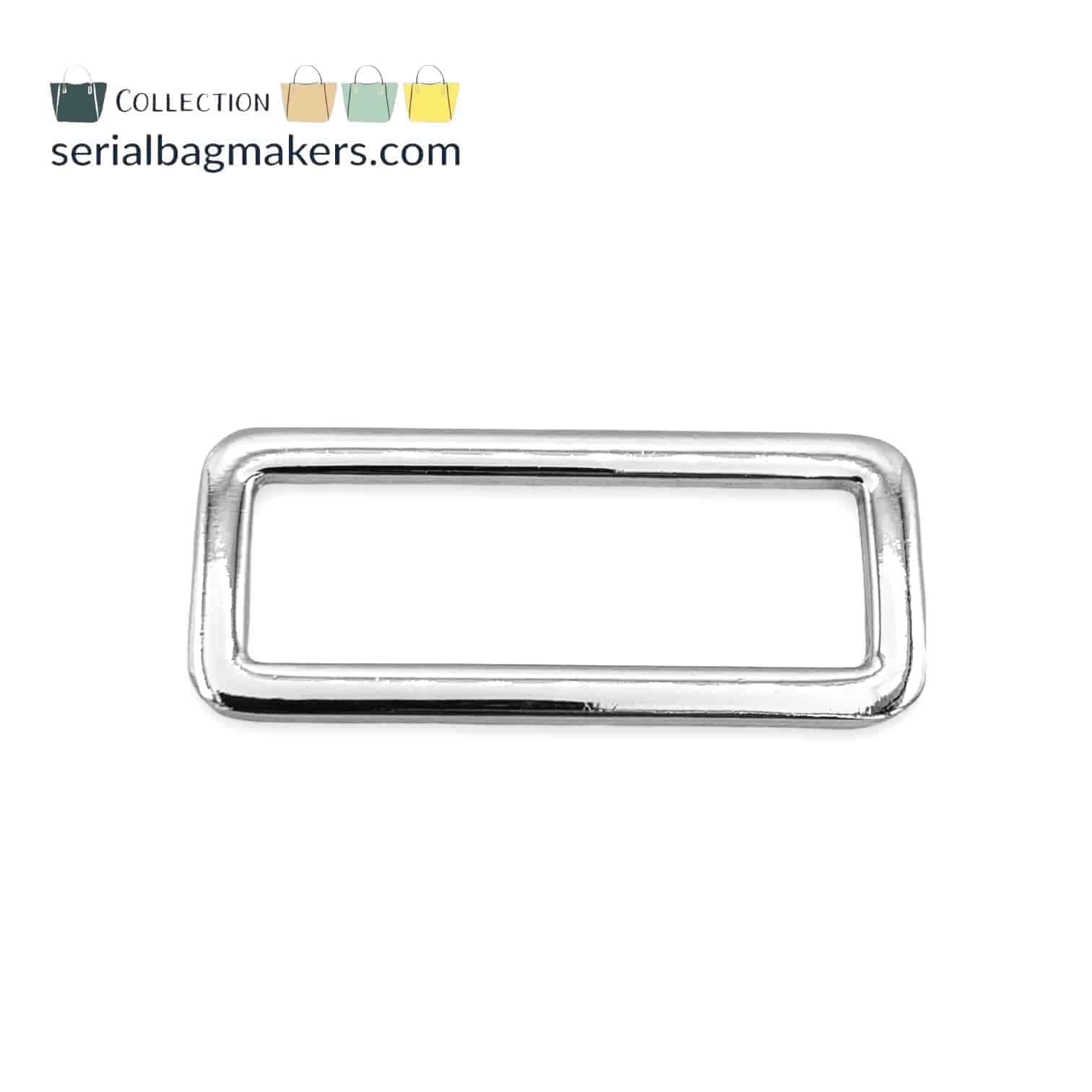 140-3038-hero Serial Bagmakers Sleek Rectangular Rings 1 1/2'' (38mm) - Pkg of 2 - Image 1