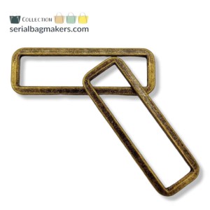 Serial Bagmakers Sleek Rectangular Rings 2'' (50mm) - Pkg of 2 - Image 3