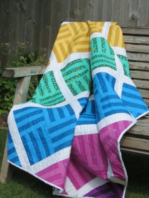 Rainbow Lattice Quilt Pattern - Image 4