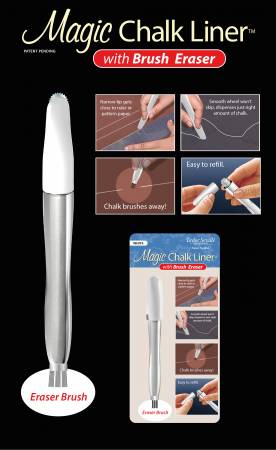 219645A Magic Chalkliner White With Brush Eraser - Image 1
