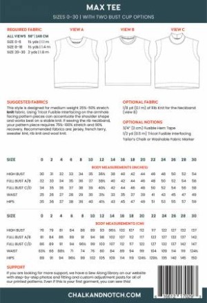 Max Tee Pattern - Image 2