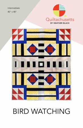 QMS2210 Bird Watching Quilt Pattern - Image 1