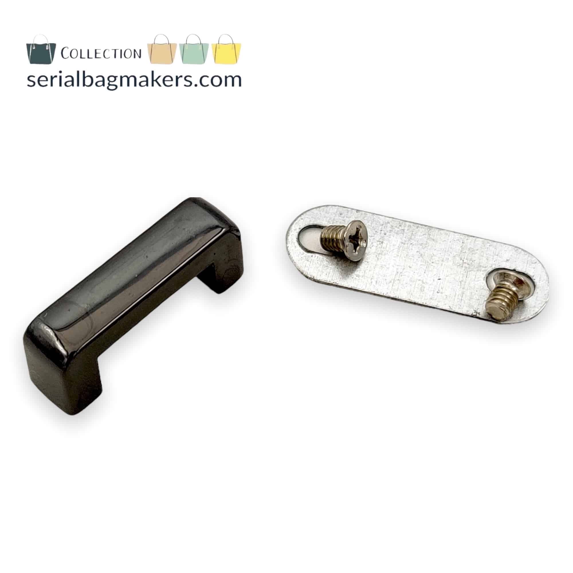 135-1015-gun Serial Bagmakers Bridge Connector 5/8'' (15mm) Gunmetal - Image 1