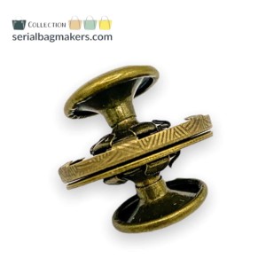 Serial Bagmakers Magnetic snap with riveted back - 18mm - Image 3