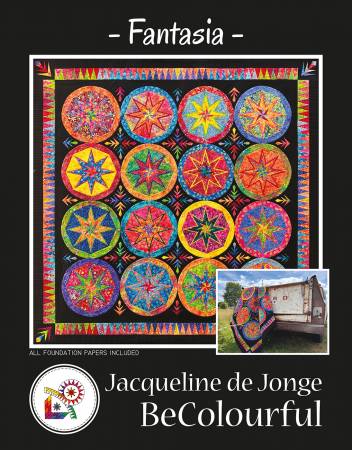 BC2204 Fantasia Quilt Pattern - Image 1