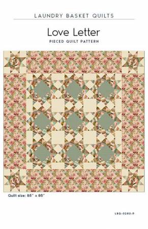 LBQ-0283-P Love Letter Quilt Pattern - Image 1