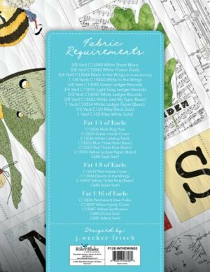 Art Journal In The Wings Quilt Pattern - Image 2