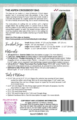 The Aspen Crossbody Bag Pattern - Image 2
