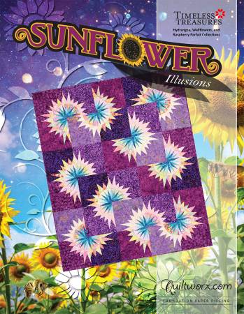 JNQ00275P21 Sunflower Illusions 2023 Pattern - Image 1